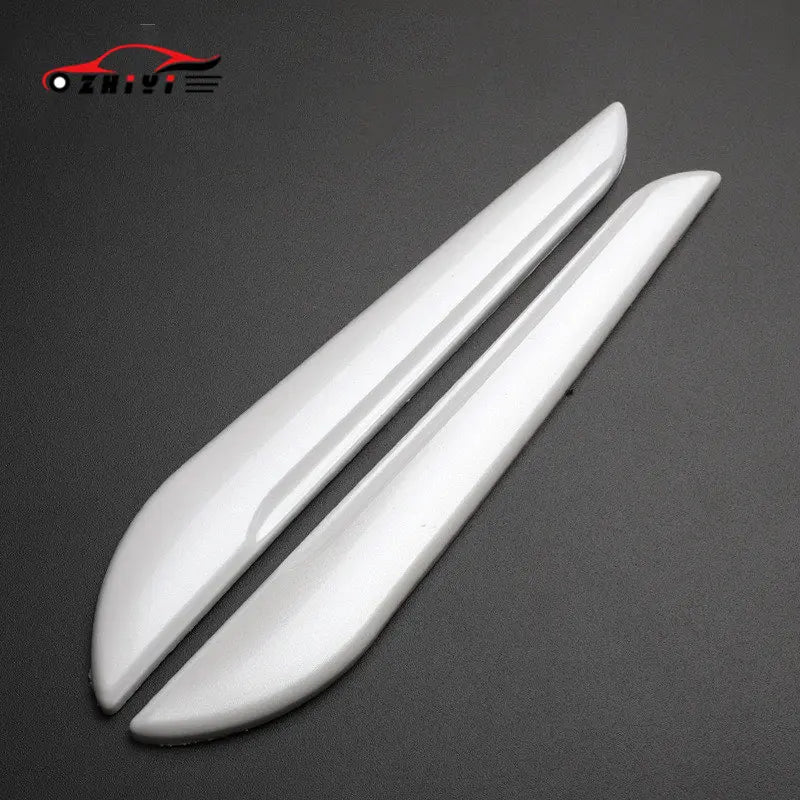 2pcs Car Door Body Rearview Mirror Protector Guard Anti Scratch Anti-collision Strips Sticker Baking Paint Decor Car Accessories