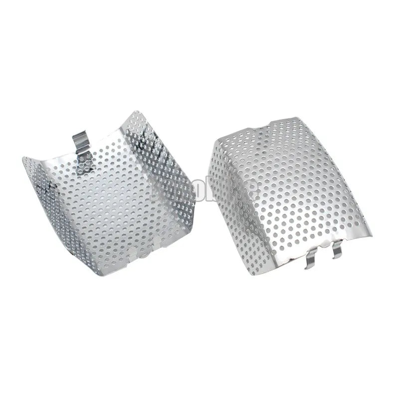 Motorcycle Chrome/Black Front Brake Caliper Insert Set For H