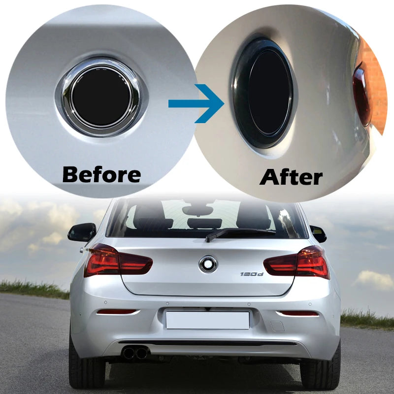 Car Logo Frame Decorative Sticker For BMW 1 Series F20 F21 2