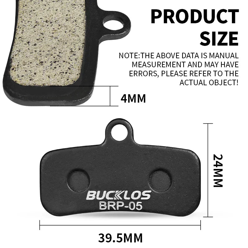 BUCKLOS Bike Brake Pad for SHIMANO N03A H03A D03S MTB Road B