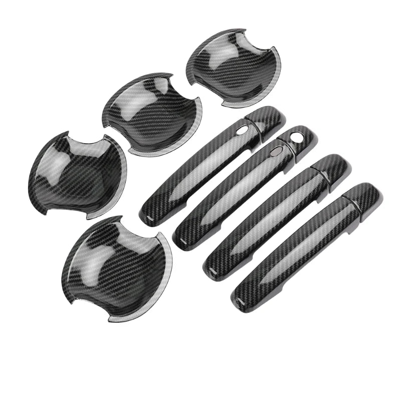 For Suzuki Swift 2005-2017 Chrome Carbon Fiber Car Door Hand