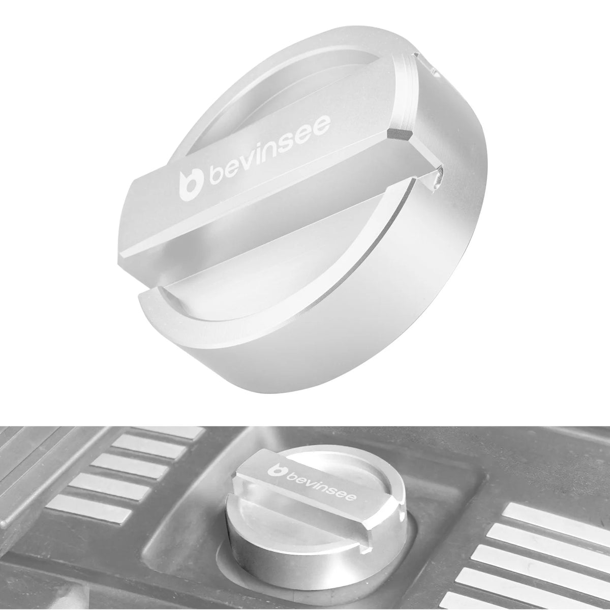 BEVINSEE Aluminium Engine Oil Filler Cap for BMW E90 E92 E46 F30 E60 E91 E39 E36 E87 F31 F20 E82 E84 E83 E70 E88 F32 F22 F36 E30