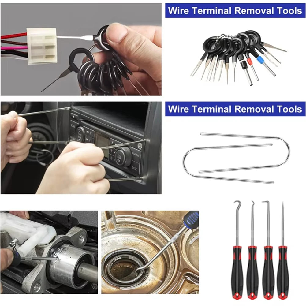 43/2Pcs Car Trim Removal Tool Kit Auto Interior Pry Tool Set