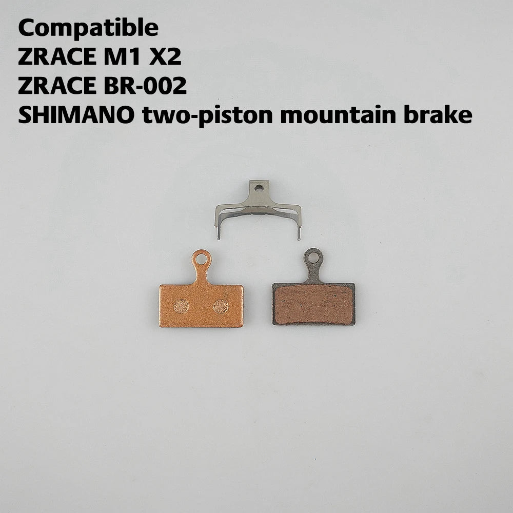ZRACE M1/M2 X2/X4/XG/XG4 BR-002/BR-005 Brake Metal Pads Copper-Based Ceramic Pads Cooling Pads TCE-TECH with J02A/J03C/hope