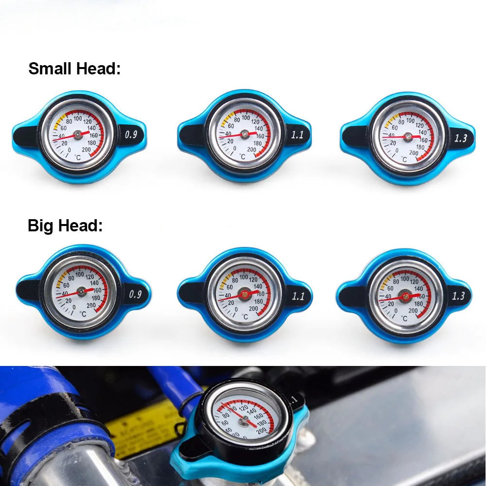 Racing Small and Big Head Thermost Radiator Cap Tank Cover W