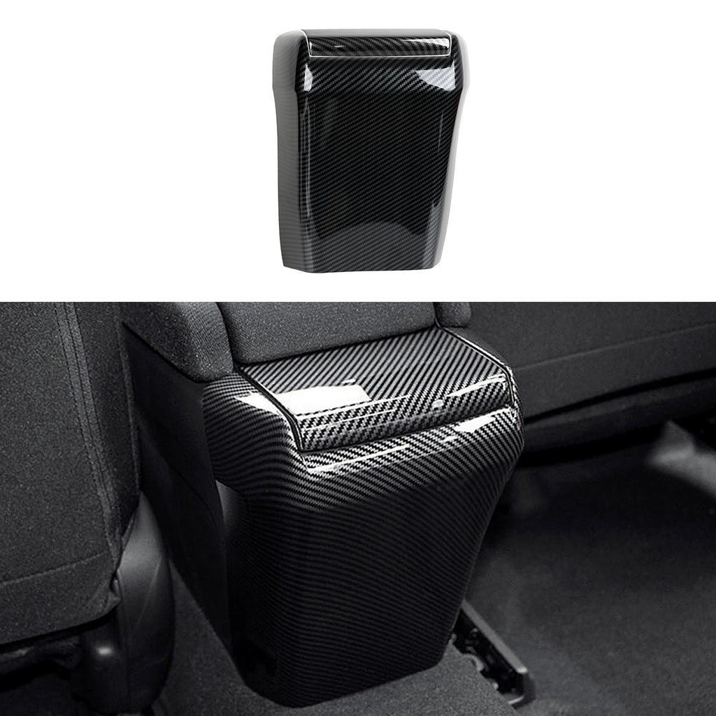 For Honda Civic 10th Gen (2016 -2021) Interior Accessories Car Center Console Gear Shift Panel Carbon Fiber ABS Trim Sticker
