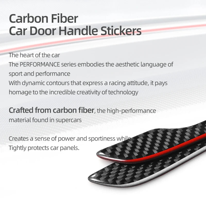 For Tesla Model Y Juniper Model 3 Highland 2024 Carbon Fiber