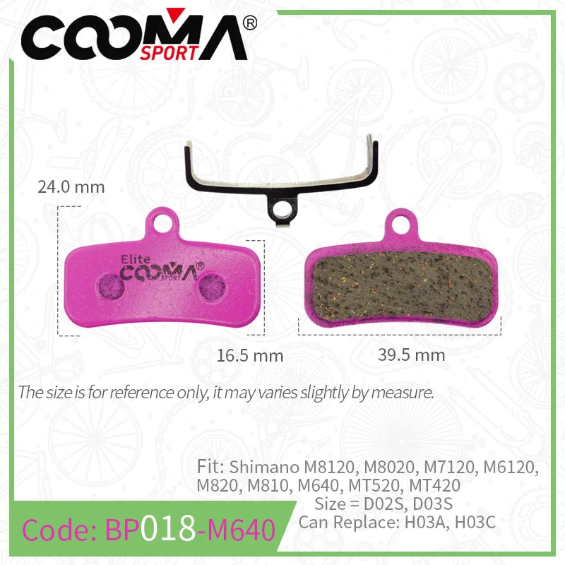 4 Pairs 8 PCS Ceramic Bicycle Brake Pads for SRAM Avid Shimano Magura Hayes Formula Hope ZOOM JAK Bike Caliper
