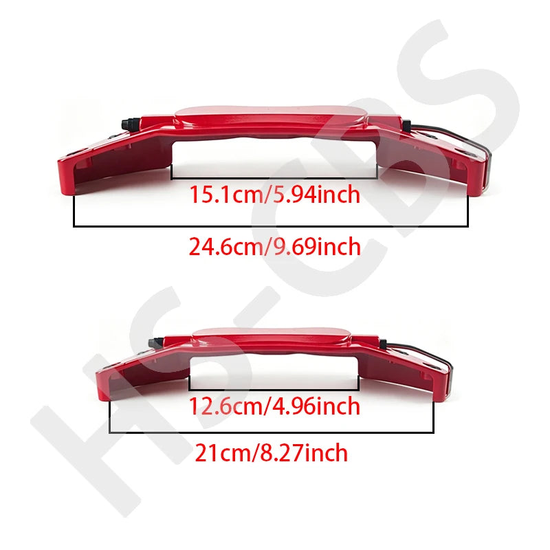 3D Metal Car Brake Caliper Cover Brake Disc Protective Shell