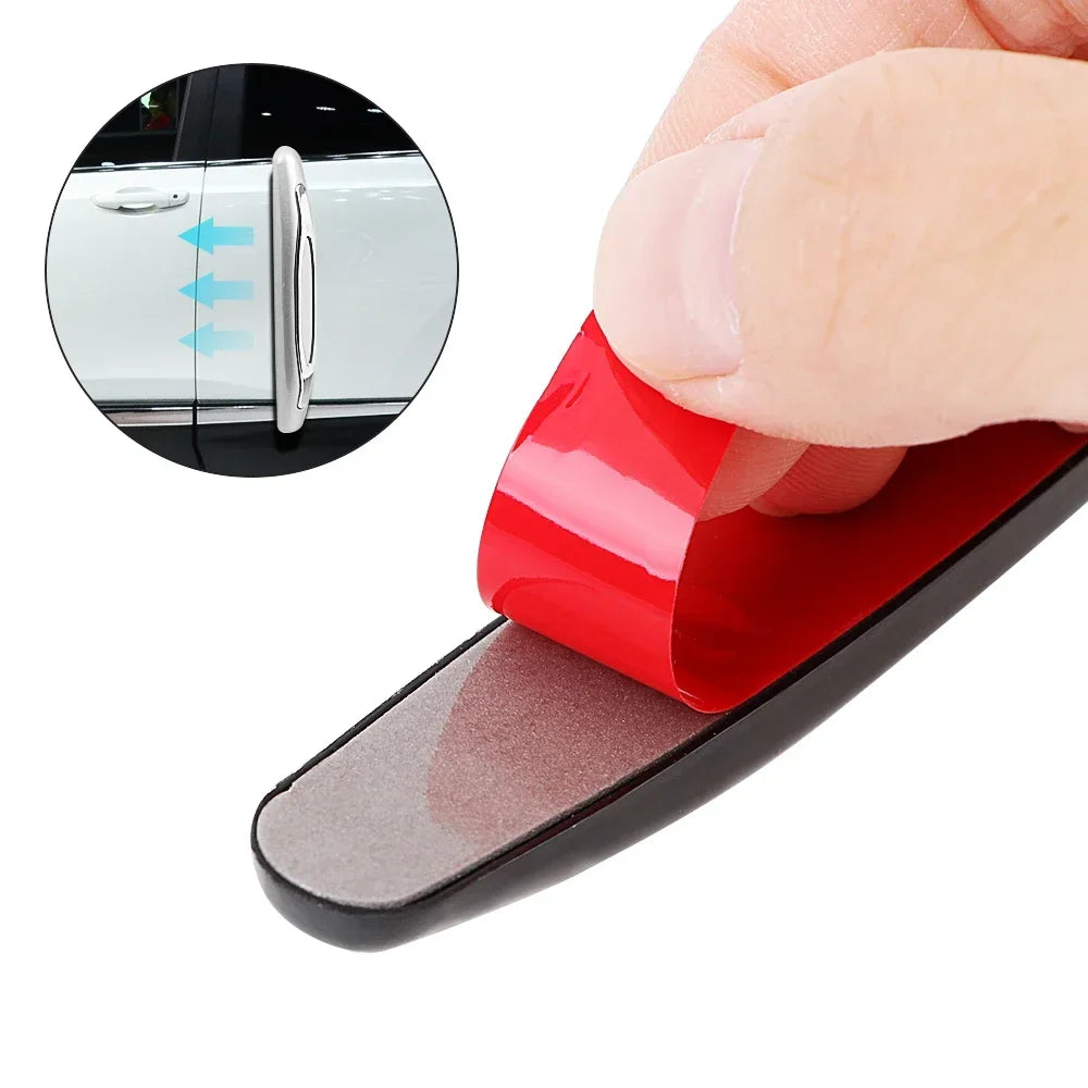 4Pcs Car Door Anti-Collision Protector Guard Strip Scratch C