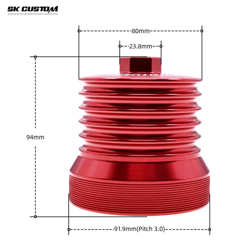 SK CUSTOM EA113 Engine Oil Filter Cap for Volkswagen Golf Ti