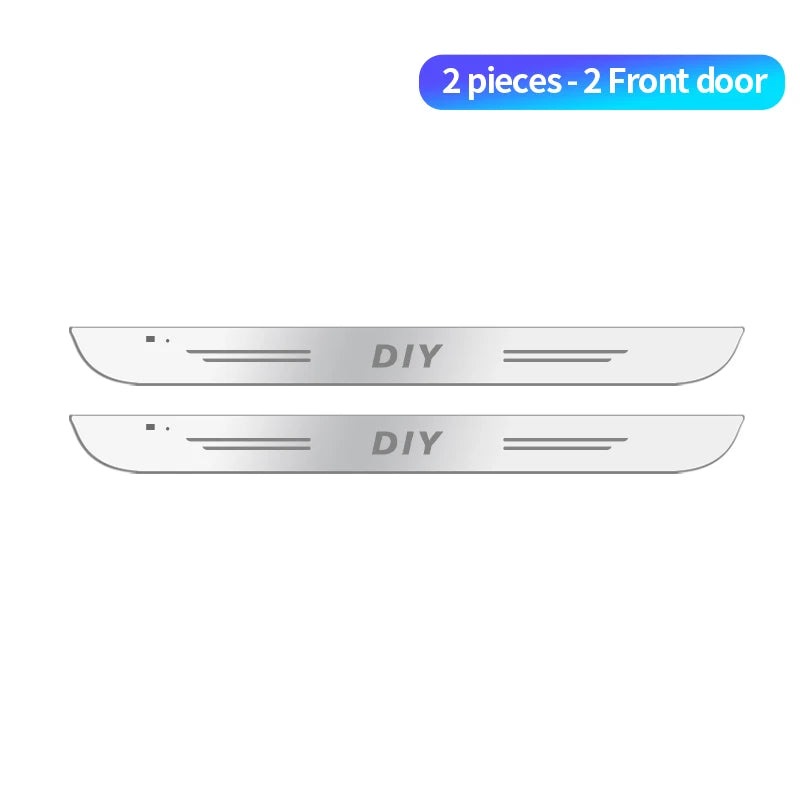 Suitable For Chery Tiggo 1 2 3 4 5 7 8 PRO Car Welcome Pedal Light Streamer Atmosphere Threshold Light Auto Accessories