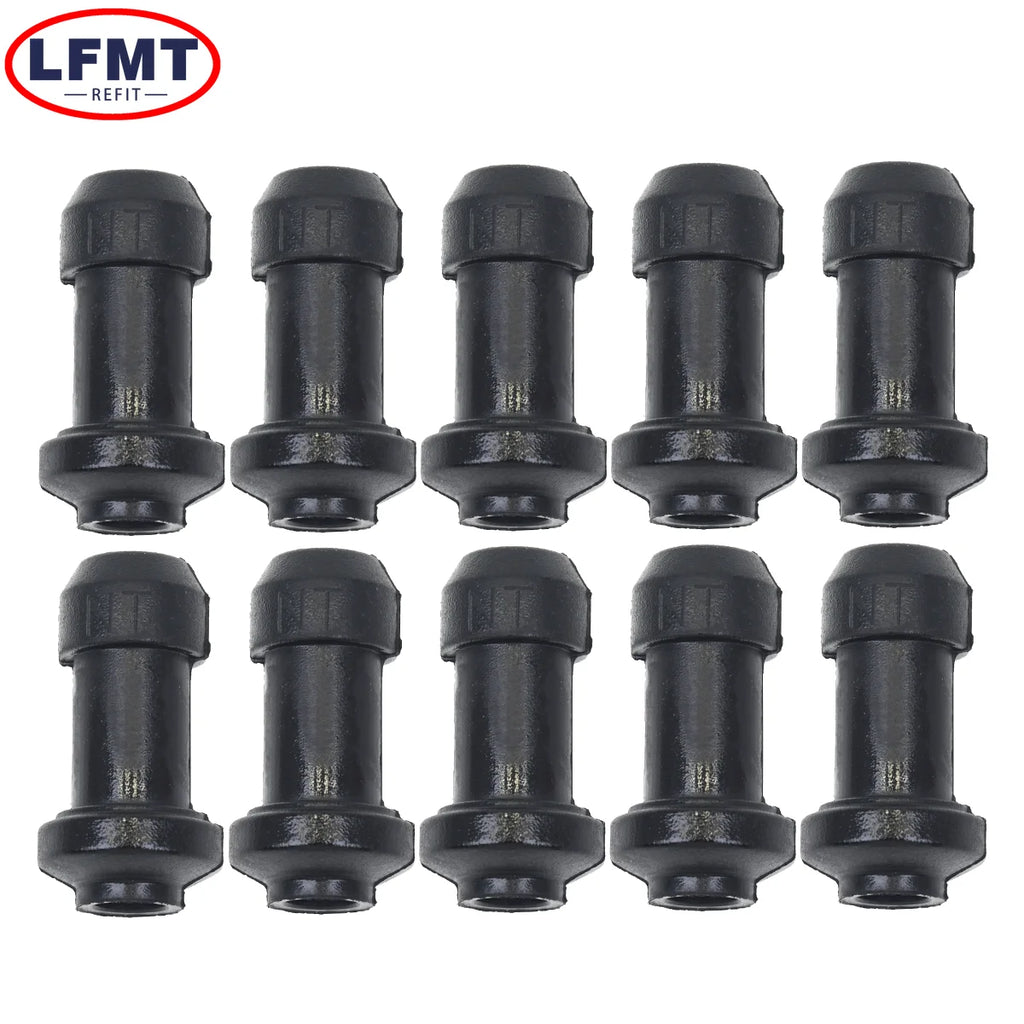 10/5 sets Brake Upper Lower Pump Caliper Shock Absorber Sleeve Dust Cover Rubber Disc Waterproof Cap for Motorcycle Scooter Bike