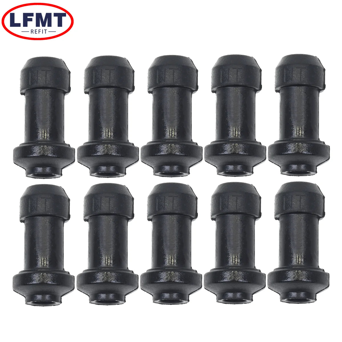 10/5 sets Brake Upper Lower Pump Caliper Shock Absorber Sleeve Dust Cover Rubber Disc Waterproof Cap for Motorcycle Scooter Bike