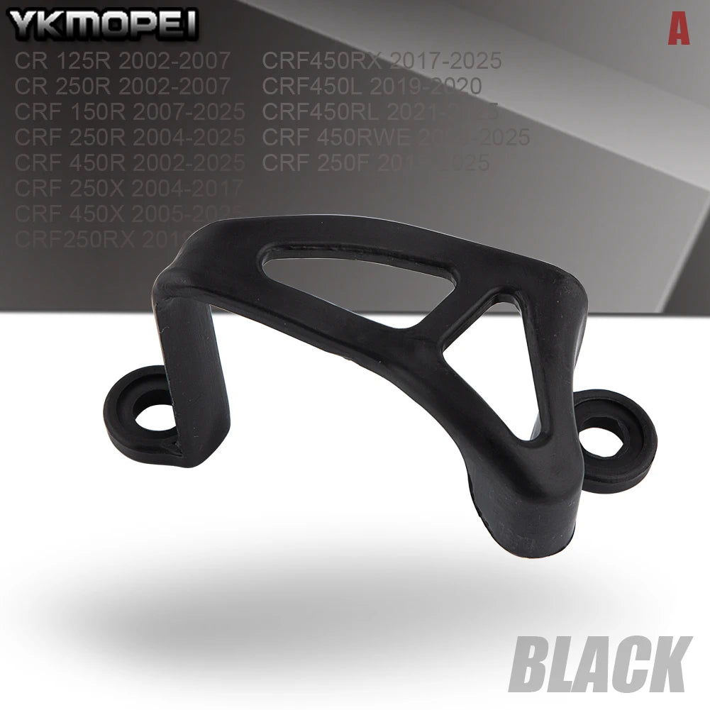 YK Motorcycles Rear Brake Caliper Cover Guards For HONDA CR 125R 2002-2007 CRF 250F 2019-2025 Dirt Pit Bike Motocross Accesories