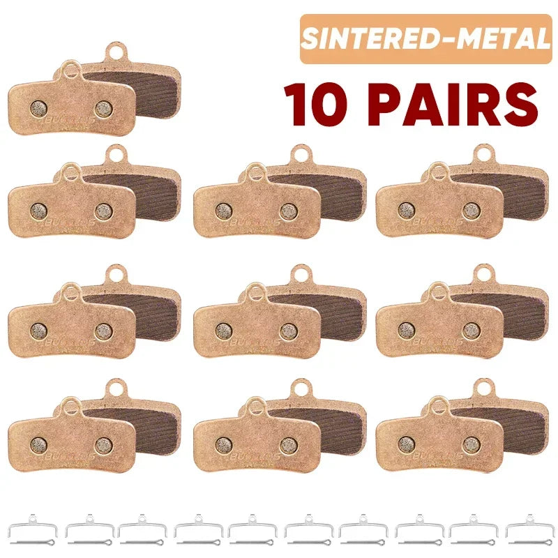 BUCKLOS Sintered-Metal MTB Brake Pads for D02S N03A Bicycle Hydraulic Disc Brake Pads Metallic Bike Brake Pad Mountain Bike Part