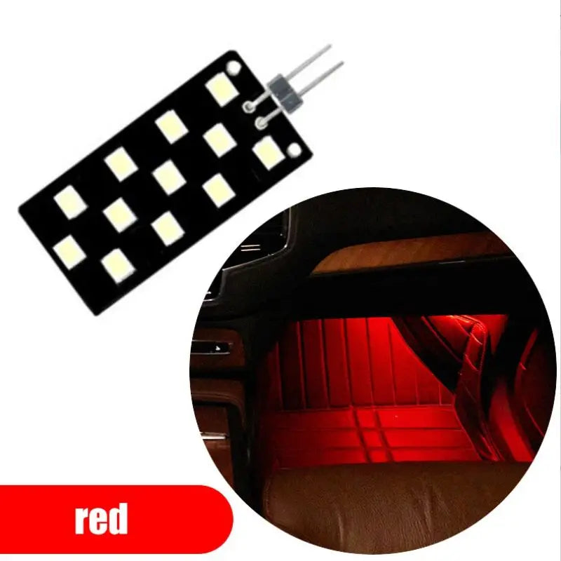 For Audi Q3 F3 RS6 C8 4A 2019 2024 Car Footwell Lights LED Lamps Kit Interior Ambient Atmosphere Neon Lamp Bulb Trim Accessories