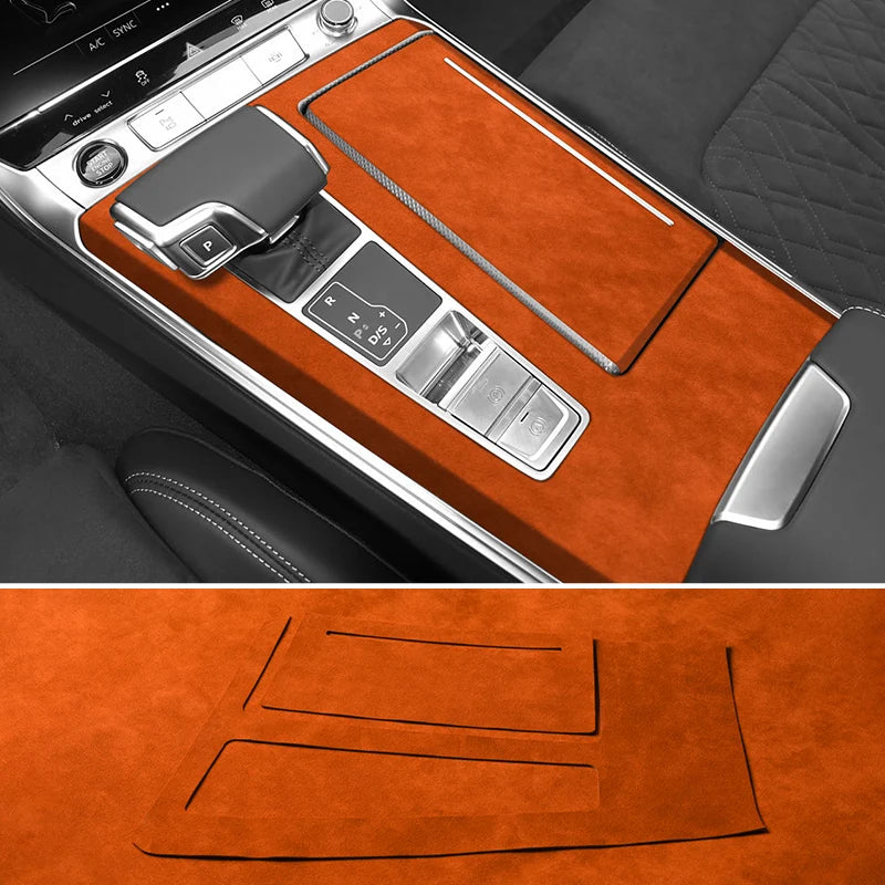For Audi C8 A6 A7 S6 S7 (2019-2025) Center Console Panel Tri