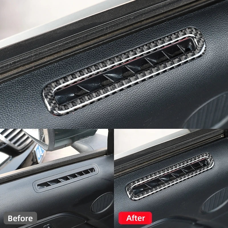 For Ford Mustang GT 2015-2021 Car Accessories Carbon Fiber A