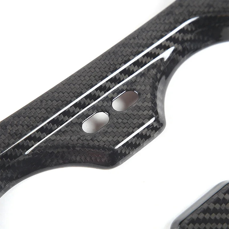 For BMW 5 Series G60 2024 Center Console Real Carbon Fiber C