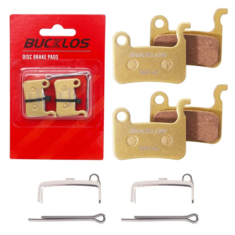 BUCKLOS Bike Brake Pads Resin/Ceramic/Copper-Based/Sintered-