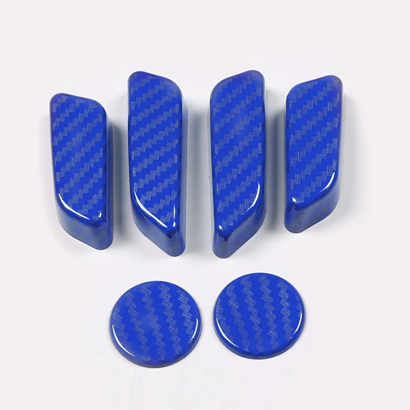 For Tesla Model 3 Model Y Carbon Fiber Color Seat Adjust Swi