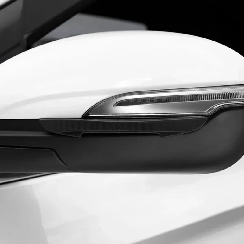Car Door Black Anti-collision Protector Bar Silicone Sticker