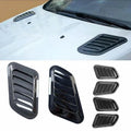 Easy to Install Carbon Fiber Hood Air Intake Trim Universal 