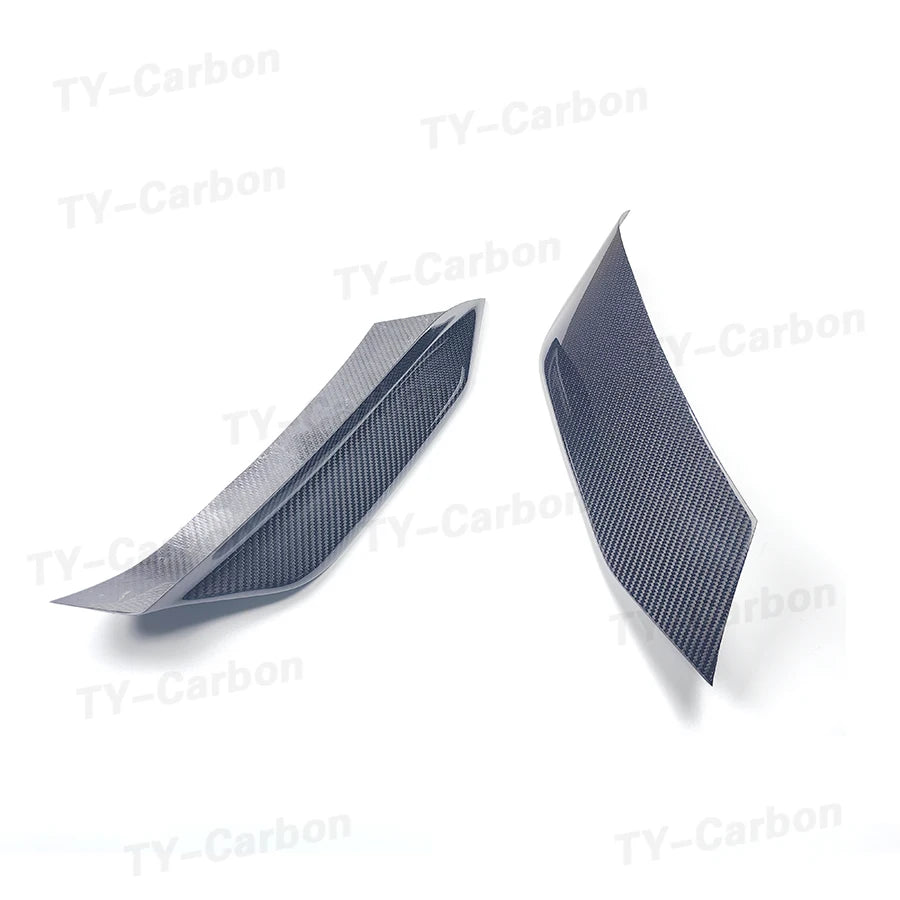 Dry Carbon Fiber Car Front Bumper Splitters For BMW F80 M3 F