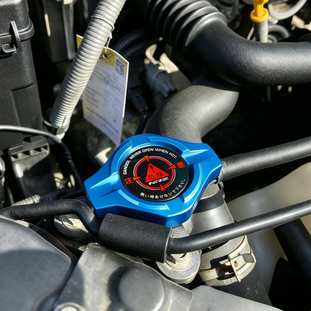 Aluminum Radiator Cap Cover for Honda Accord Civic Fit SI El
