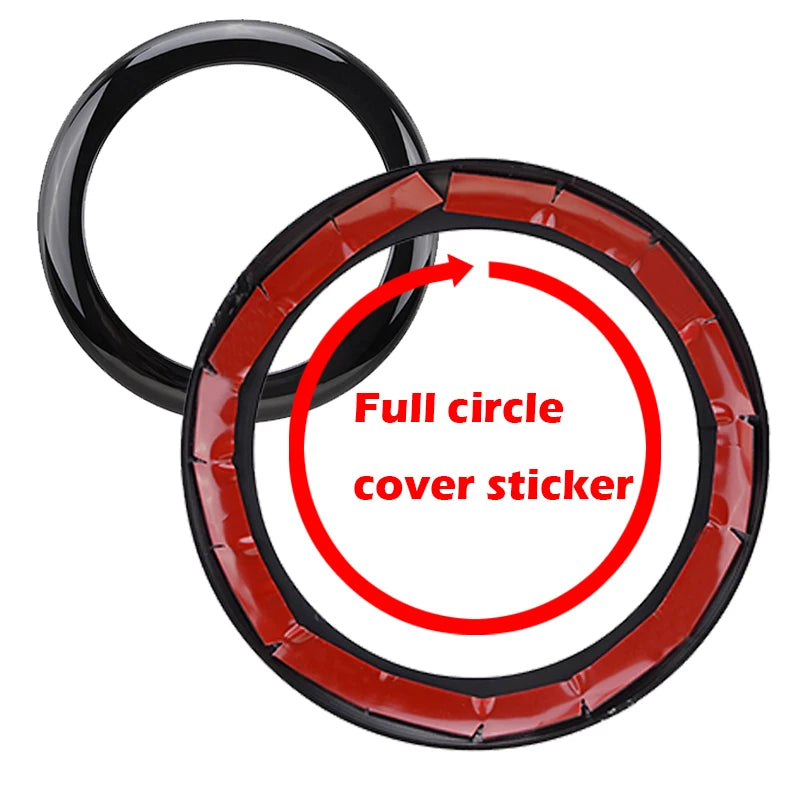 Car Logo Frame Decorative Sticker For BMW 1 Series F20 F21 2