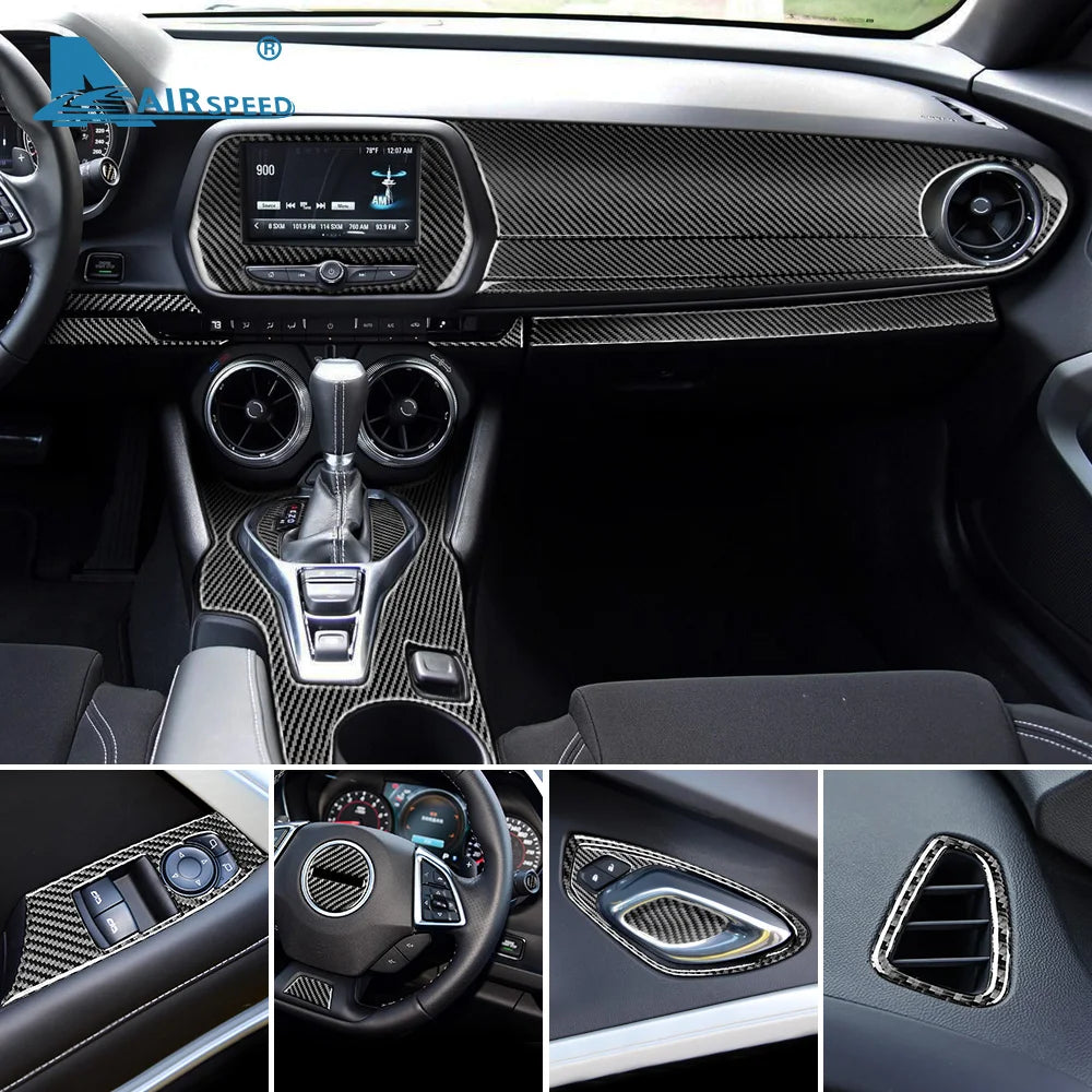 Real Carbon Fiber for Chevrolet Camaro 2016 2017 2018 2019 2