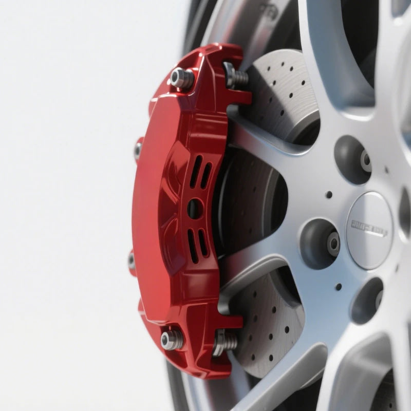 Reflective Brake Caliper Vinyl Wrap High Temperature Film Re