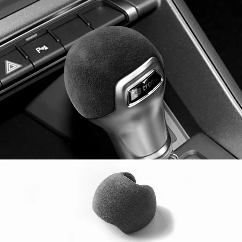 For Audi A3 Q2L S3 TT Sport Gear Shift Knob Boot Cover Trim 