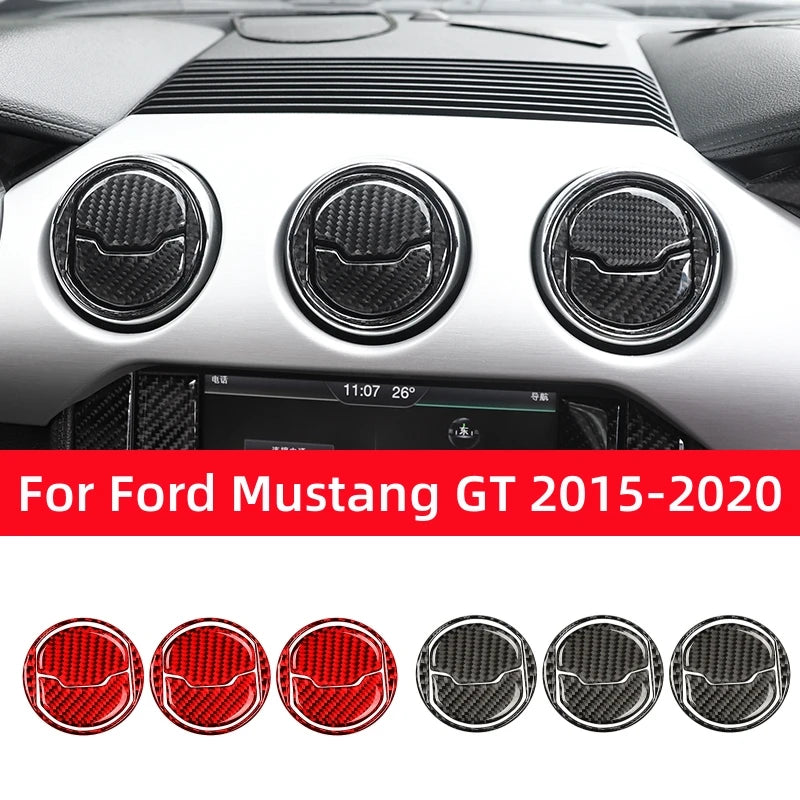 For Ford Mustang GT 2015-2021 Accessories Carbon Fiber Car C