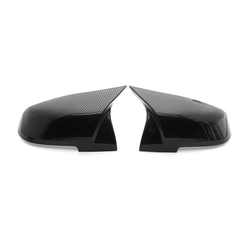 2pcs M Look Auto Car Rear View Side Mirror Cover Trim for BMW I3 I3S I 3 Series 2013 2014 2015 Carbon Fiber Look Style