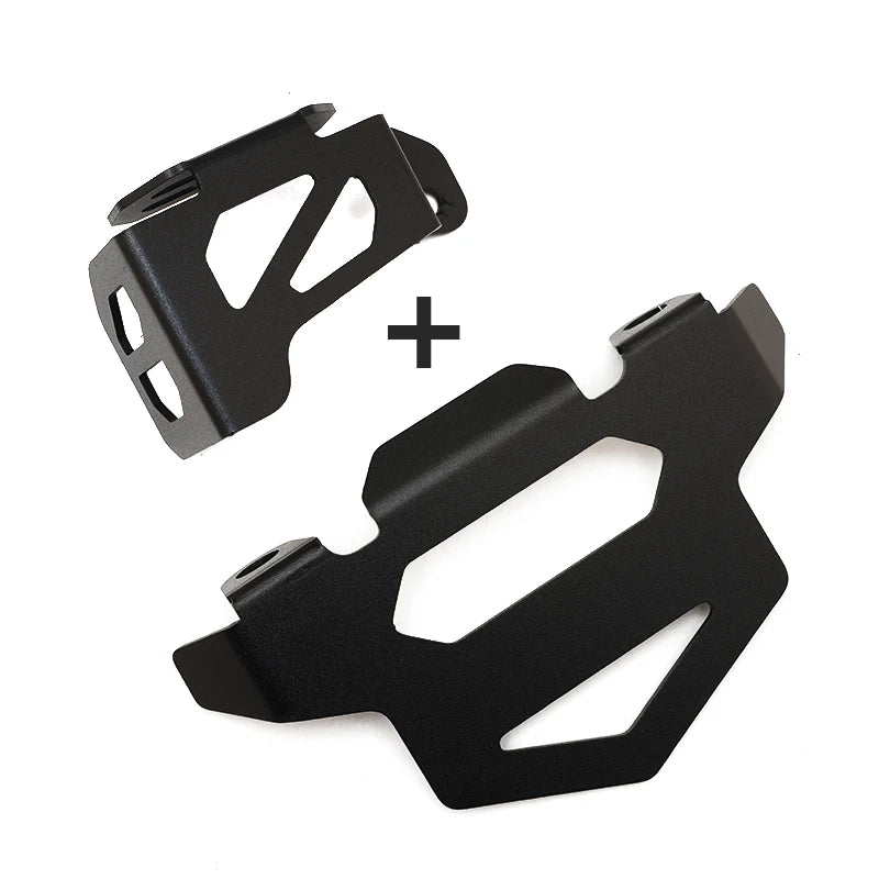 MOTO CF For CFMOTO 450MT 450 MT MT450 Motorcycle Accessories CNC Front Brake Caliper Guard Rear Brake Fluid Reservoir Cover