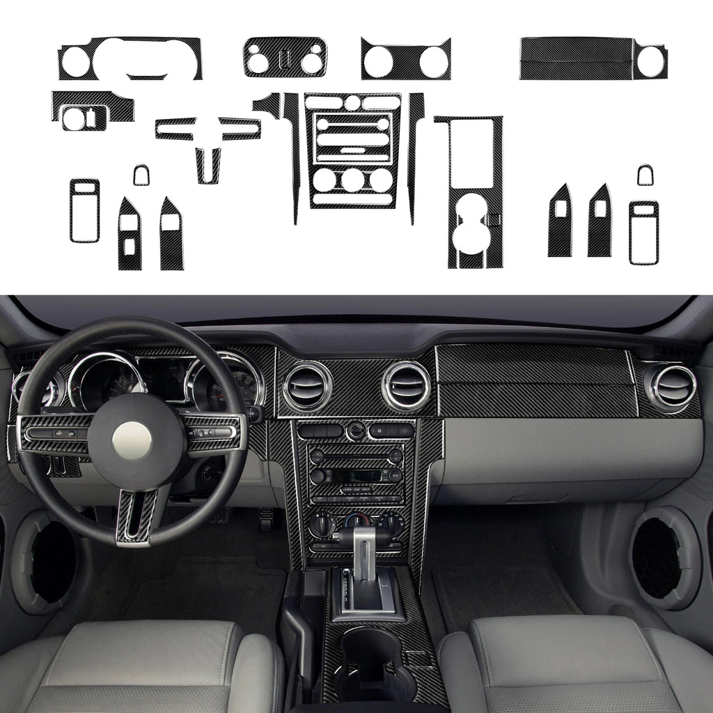For Ford Mustang GT Shelby (2005-2009) Steering Wheel Panel 