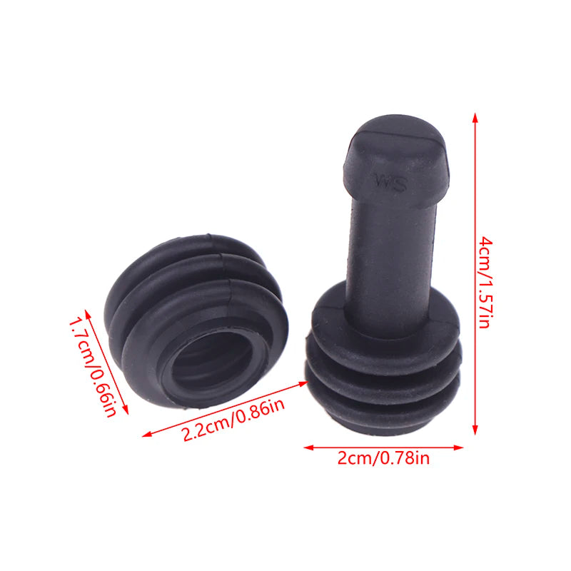 2PCS Motorcycle Brake Caliper Dust Cover Seal Kit Shock Abso