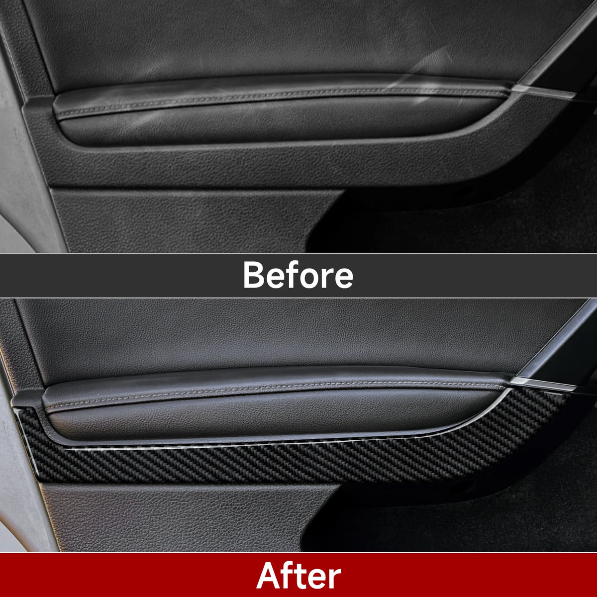 For VW Golf VII MK7 GTE GTI R Variant Car Door Armrest Decor