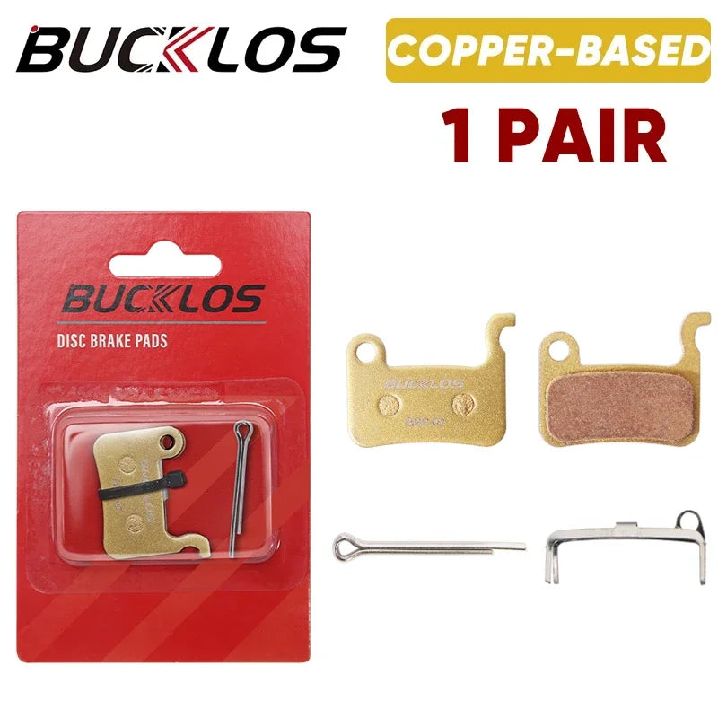 BUCKLOS Bike Brake Pads for SHIMANO A01S M07 M535 MTB Hydraulic Disc Brake Pad Road Cycling Disk Brake Pads MTB BMX Bike Parts