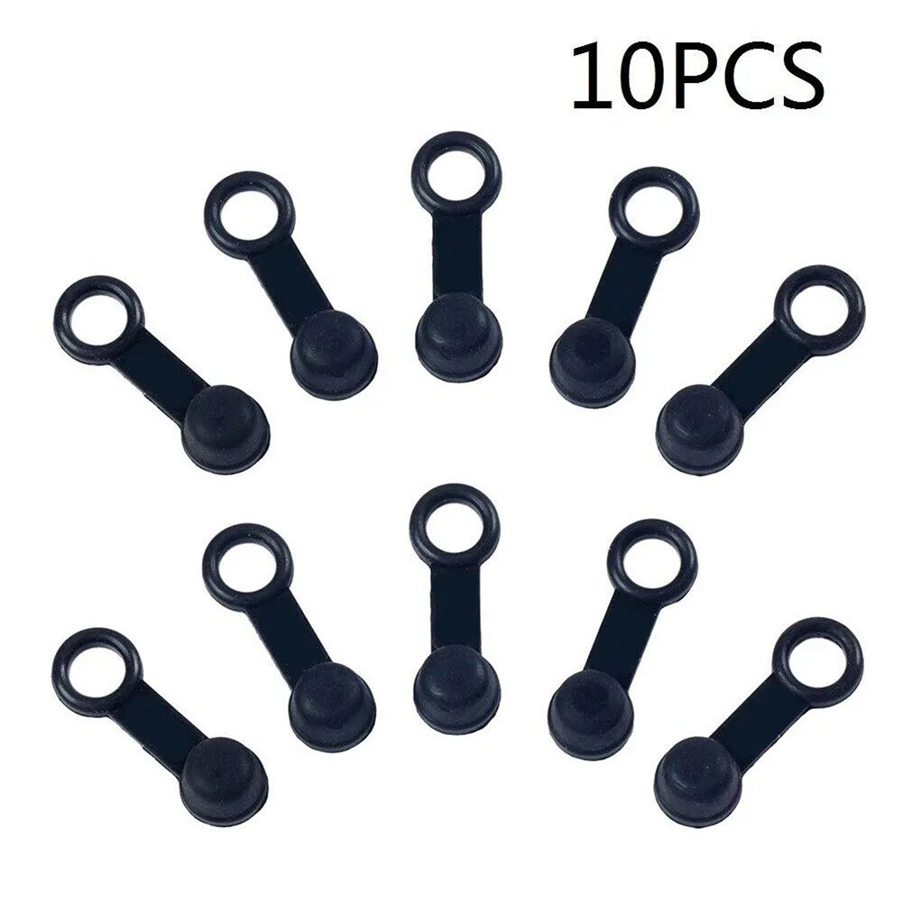 10Pcs Motorcycle Dust Cap Brake Bleed Nipple Cover Screw Cap