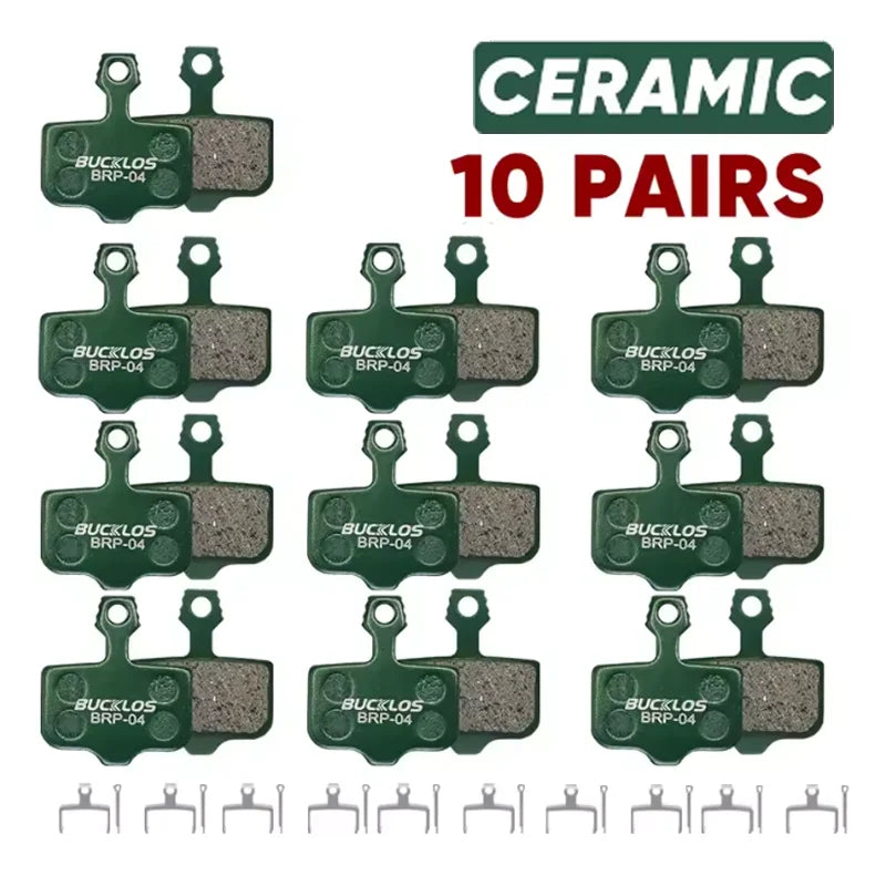 BUCKLOS Bike Disc Brake Pads for SRAM Avid MTB Road Bicycle Hydraulic Brake Pad Durable Wear-resistant Brake Pads Bike Accessory