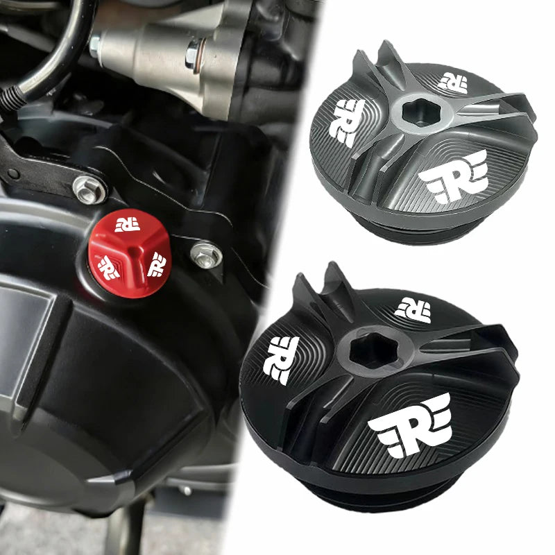 Engine Plug Cap Oil Filler Cover For Royal Enfield Himalayan