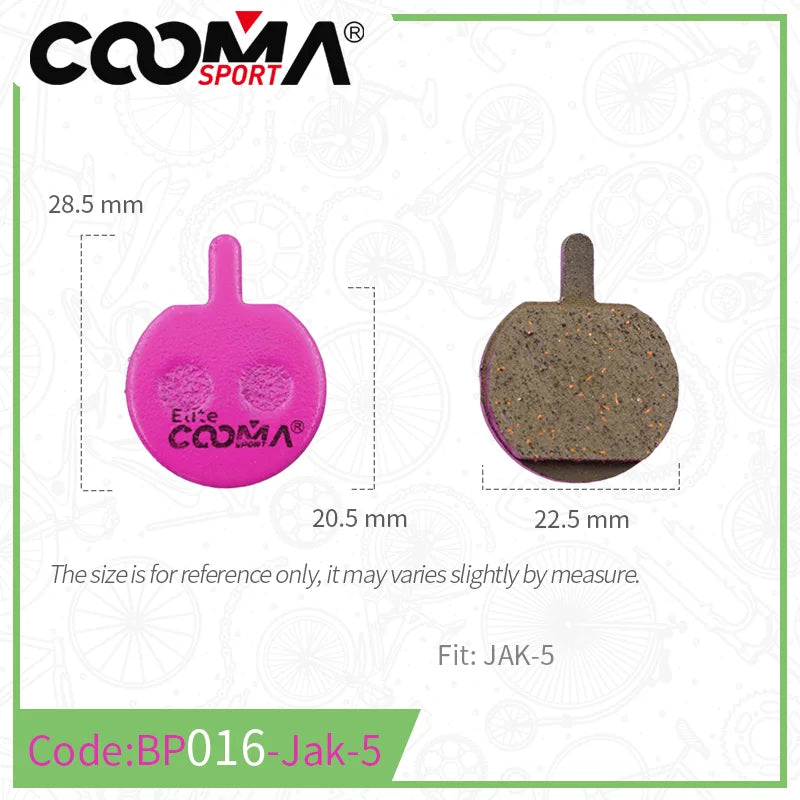 Ceramic Bicycle Brake Pads for SRAM Avid Shimano Magura Hayes Formula Hope MTB Road Bike 4 Pairs Elite