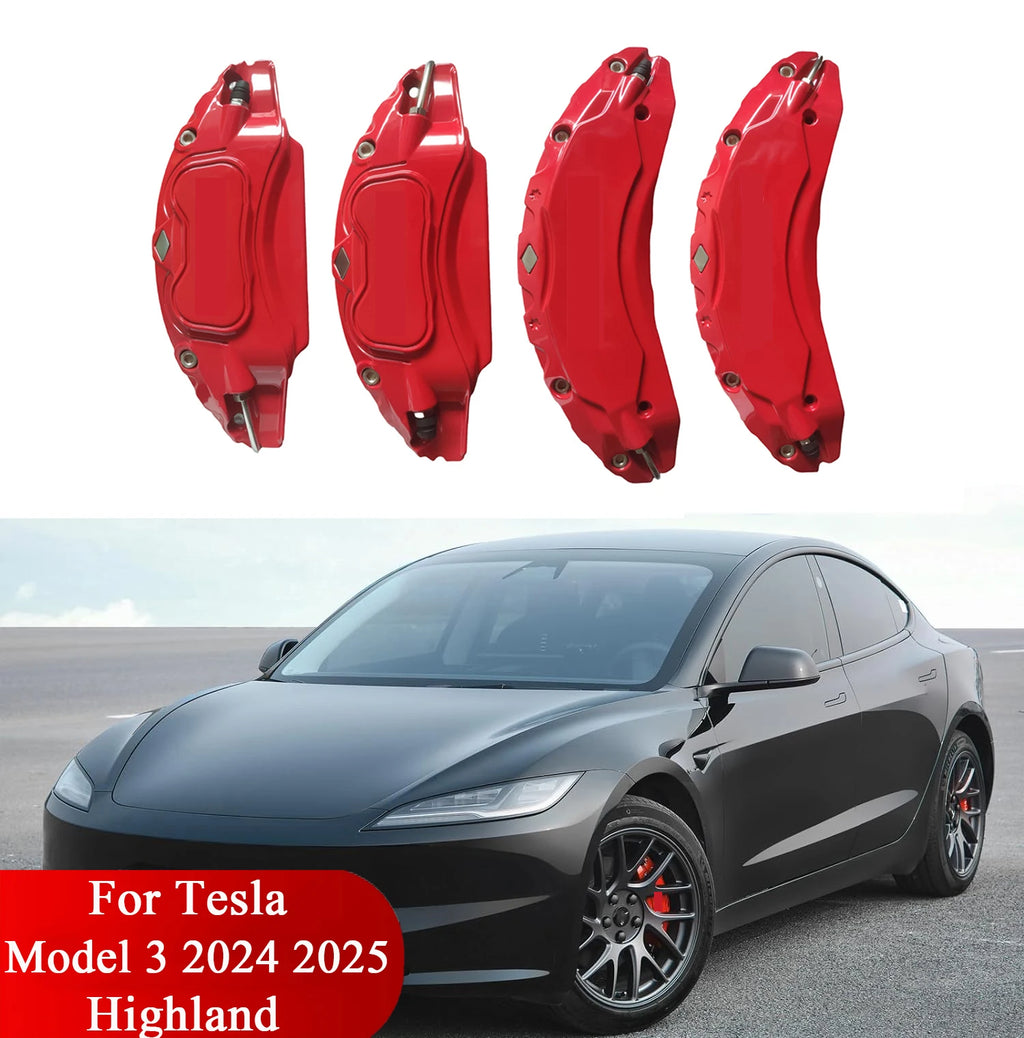 Brake Caliper Covers For Tesla Model 3 Highland 2024 2025 20