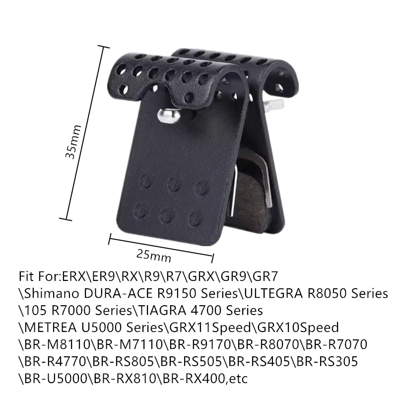 Bicycle Ceramic Disc Brake Pads Cooling Fins Ice Tech For Sh