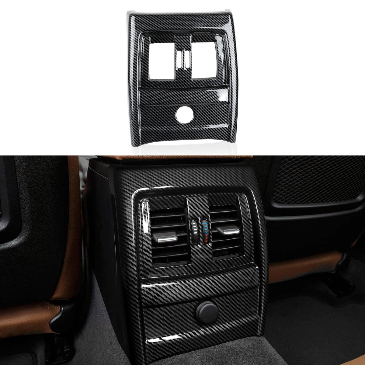 Car Center Console Dashboard Gear Shifter Panel For BMW F30 F31 F34 3GT F32 F33 F36 Trim Accessories Carbon Fiber ABS Sticker