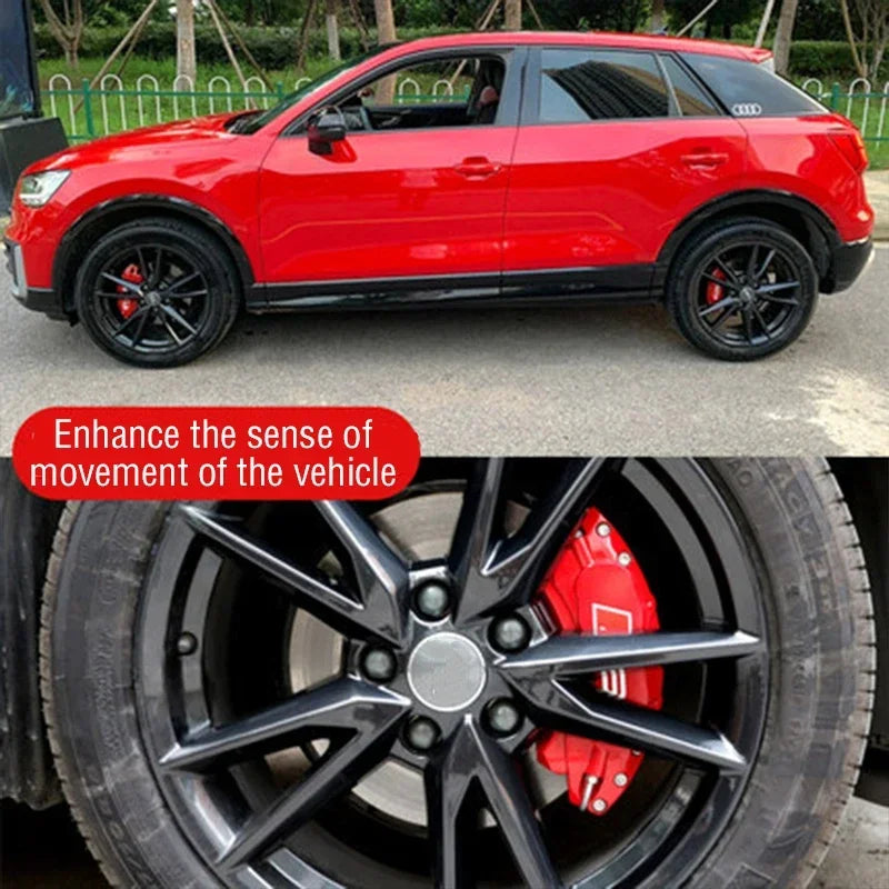 For Audi Car Brake Caliper Cover Aluminum Alloy Metal Fit A1