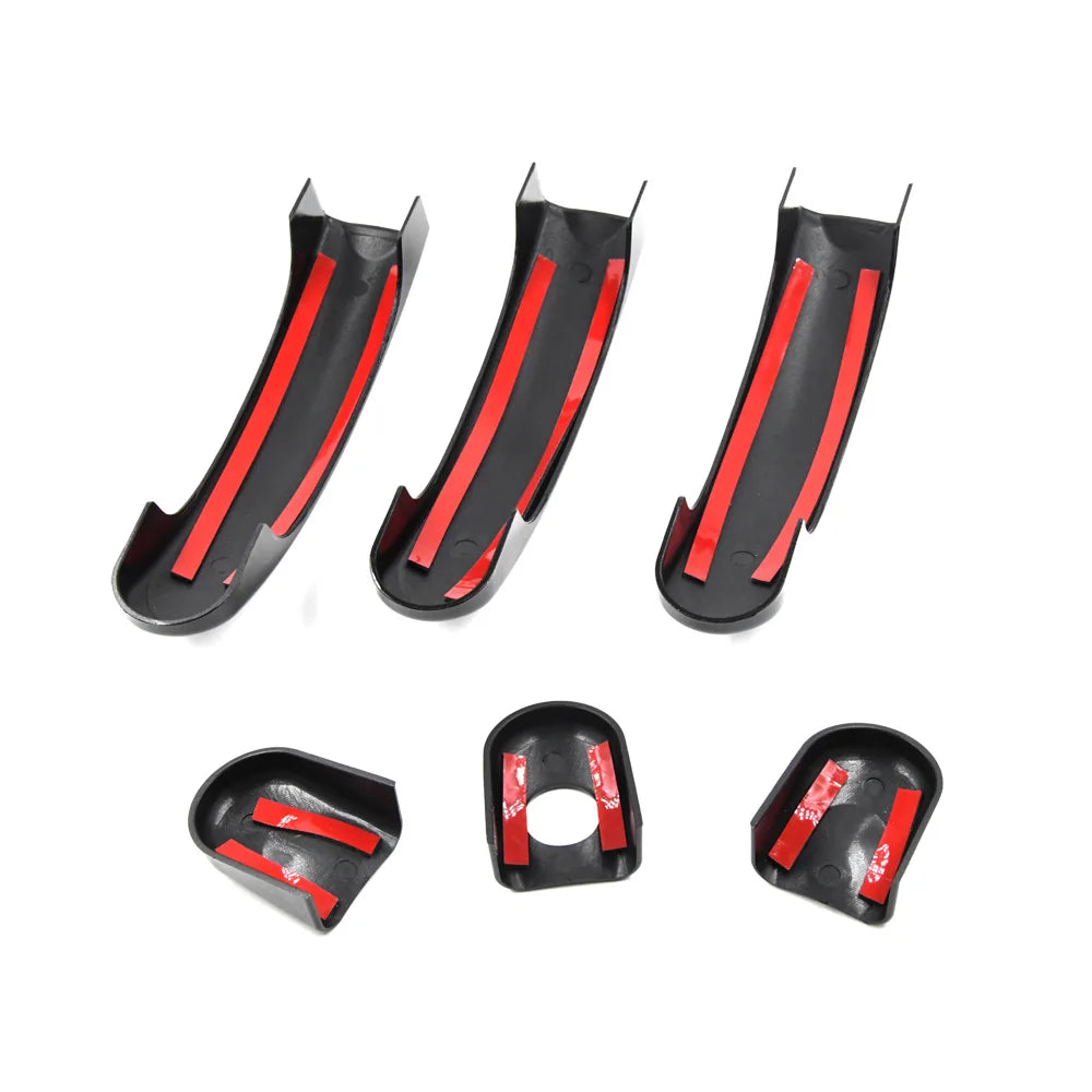 New Outside Exterior Door Handle Carbon Fiber/Gloss Black 1 